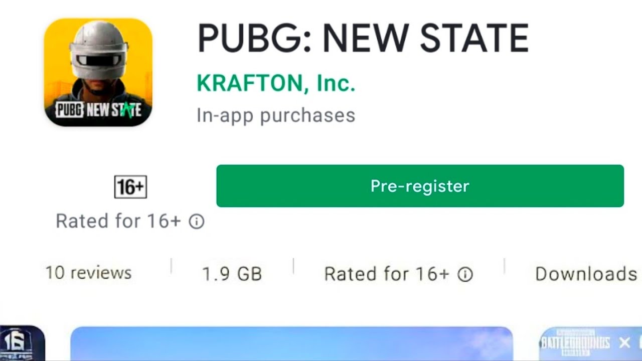 تحميل لعبة ببجي الجديد الاصدار الثاني pubg new state apk